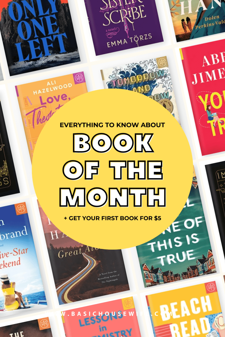 Book of the Month: An Honest Review + What You Need to Know - The Basic ...